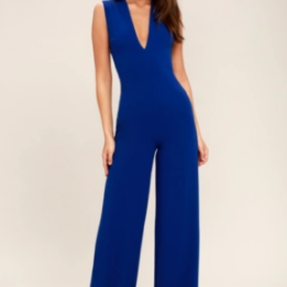 Lulus Blue Jumpsuit